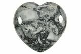 1.7" Polished Maligano Jasper Hearts - Indonesia - Photo 2